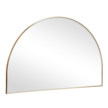 Riley Arched Aluminium Mirror